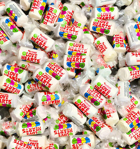 Swizzels Love Heart Sweets Mini Rolls - 3kg