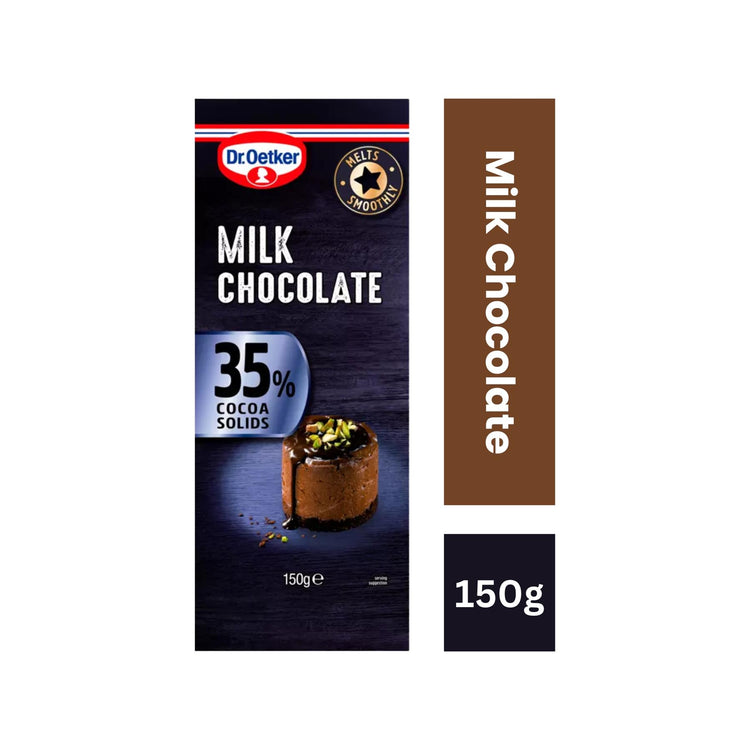 Dr. Oetker Milk Chocolate 150g