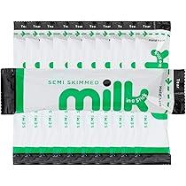 Lakeland  UHT Semi Milk Sticks 10ml (Pack of 240) | Convenient Long-Life Milk Portions for Hot Beverages | Suitable for Various Settings