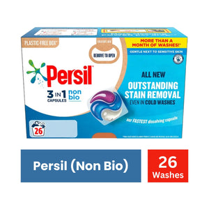 Persil 3 in 1 Non Bio Washing Capsules 26 Washes
