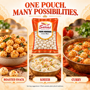 Saras Phool Makhana 100g