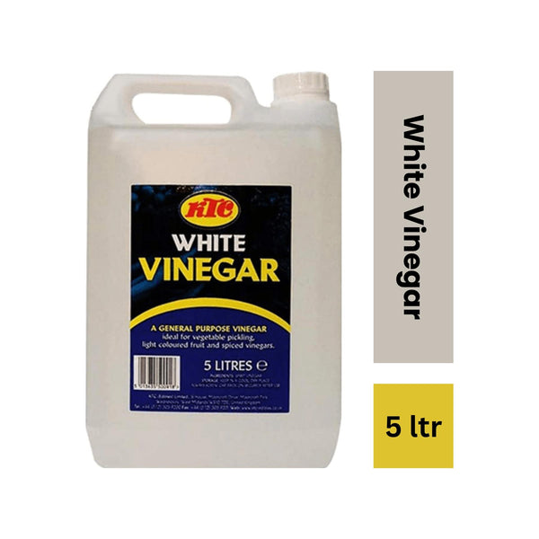 KTC White Vinegar 5 Litres – Multi-Use Natural Cleaner, Disinfectant & Pickling Base
