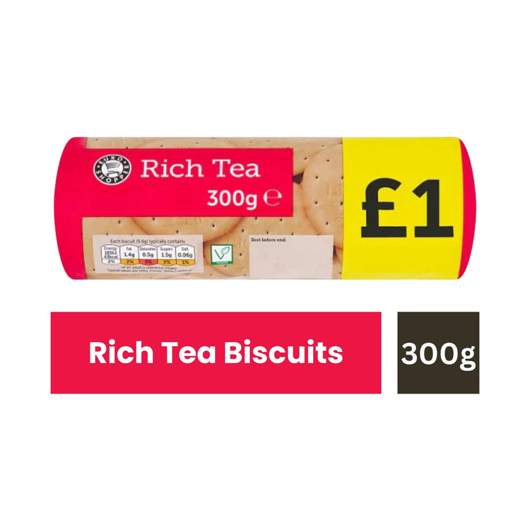 Euro Shopper Rich Tea  Biscuits 300g