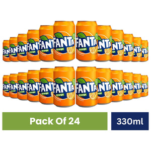 Fanta Orange Cans 330ml x 24