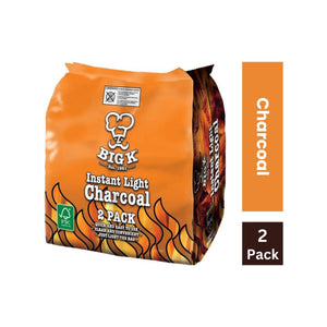 Big K Charcoal 2 x 1kg