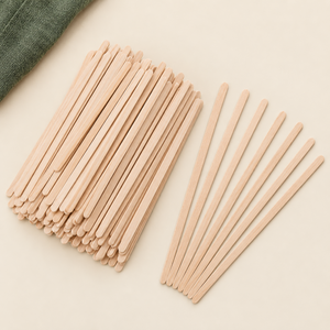1000 Wooden Coffee & Tea Stirrers 140mm Disposable Sticks Cafes Offices Catering