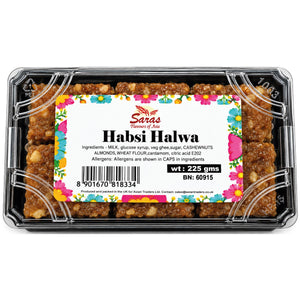 Saras Habshi Halwa 225g | Traditional Indian Black Halwa | Mithai