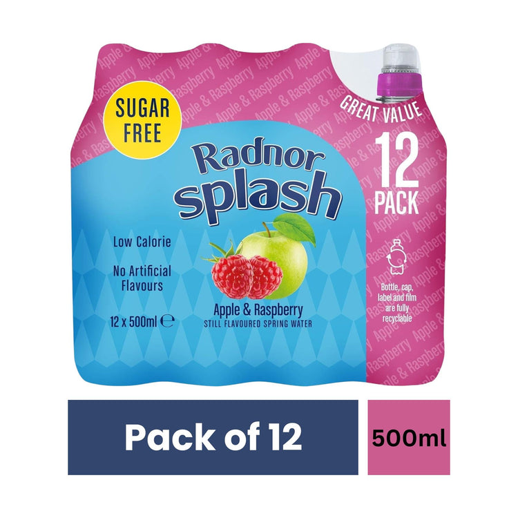 Radnor Splash - 12 x 500ml - Apple & Raspberry