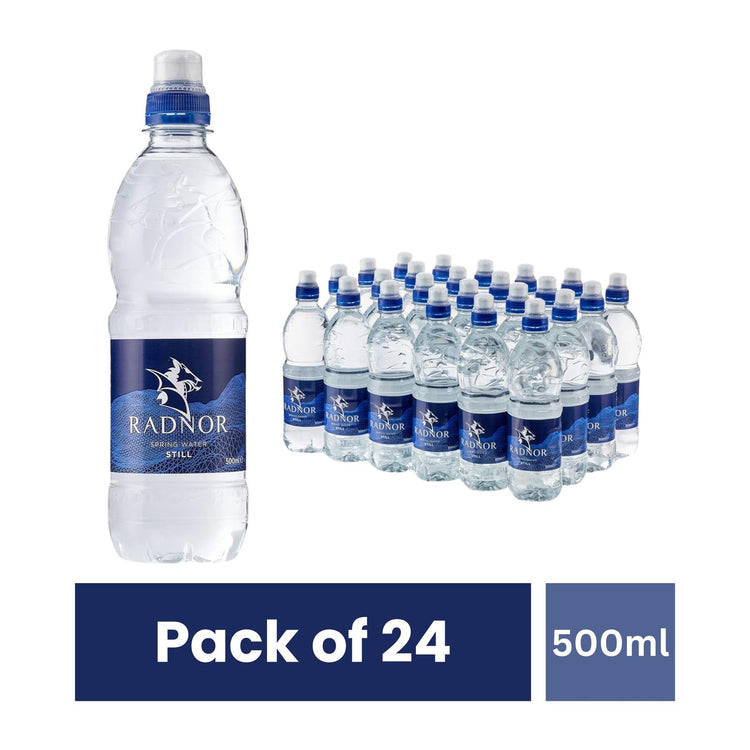 Radnor Hills Mineral Water Still Sports Cap Bottle 24x500ml- SPORTS CAP