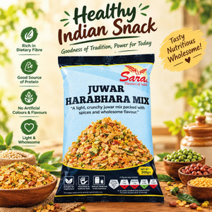 Saras Juwar Harabhara Mix 200g | Traditional Indian Savoury Snack Mix