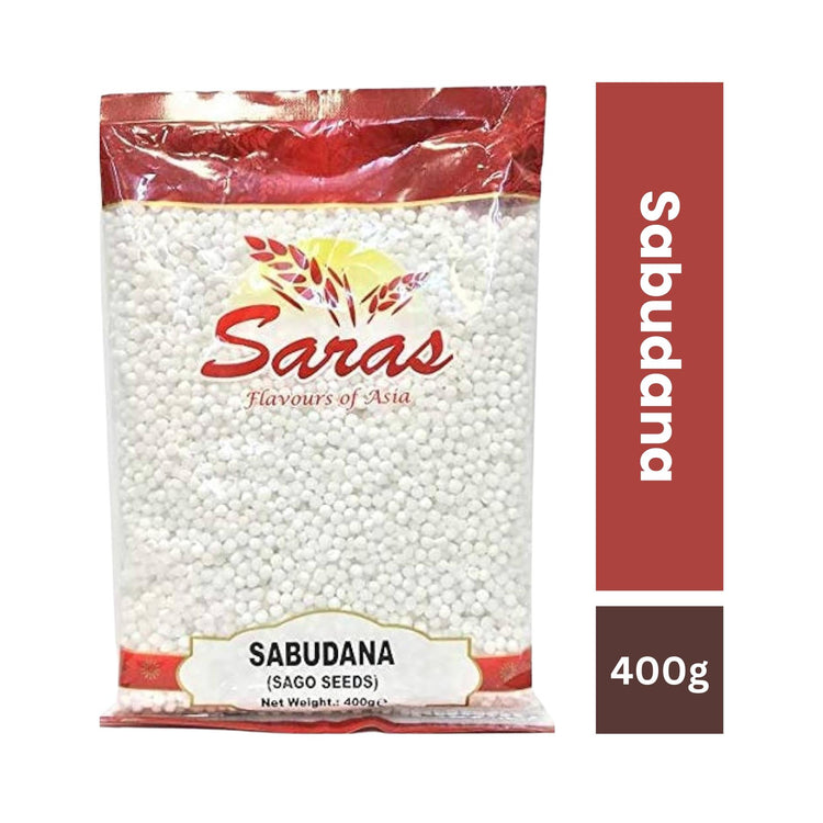 Saras Sago Seeds | Sabudana | 400g