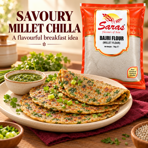 Saras Bajri Flour 1kg