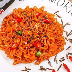 Samyang Buldak Hot Chicken Ramen Noodles 140g – Box of 40 Packs (Original Fire Noodles)