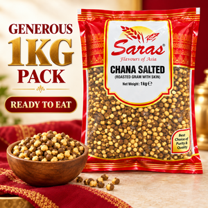 Saras Roasted Chana Salted 1Kg