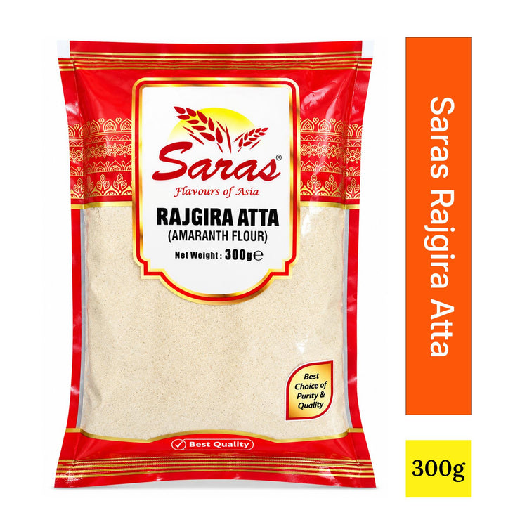 Saras Rajigra Flour 300g | Amaranth Flour for Indian Cooking
