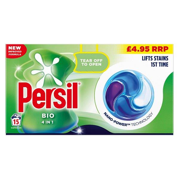 Persil 3 in 1 Washing Capsules Bio 26 Washes