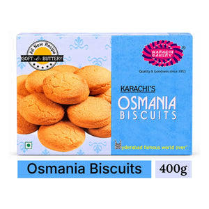 Karachi Bakery Osmania Biscuits 400g | Traditional Indian Tea-Time Biscuits