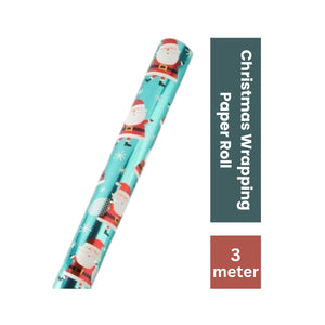 Christmas Wrapping Paper Roll - 3 Meter