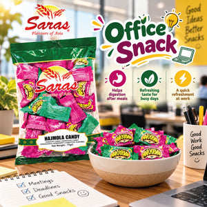 Saras Hajmola Candy 75g | Tangy Indian Digestive-Style Candy
