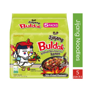 Samyang Jjajang Noodles - 140g (5 Pack) - Green