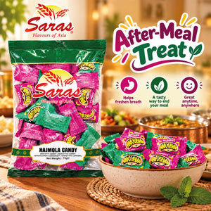 Saras Hajmola Candy 75g | Tangy Indian Digestive-Style Candy