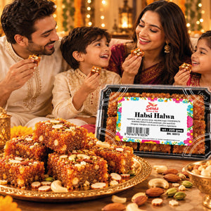Saras Habshi Halwa 225g | Traditional Indian Black Halwa | Mithai