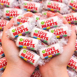 Swizzels Love Heart Sweets Mini Rolls - 3kg