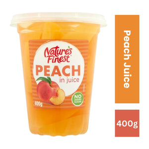 Nature's Finest Peach in Juice 400g