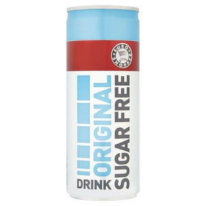 Euro Shopper SUGAR FREE Drink 250ml (Pack of 24) - SUGAR FREE