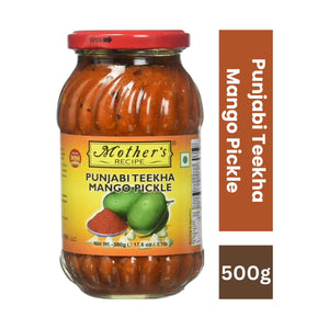 Mother's Recipe Punjabi Teekha Mango Pickle - 500g