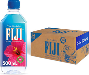 Fiji Natural Artesian Water – 500ml Bottles (Pack of 24) | Premium Still Water | BPA-Free Bottles | Refreshing Hydration | Suitable for All Diets