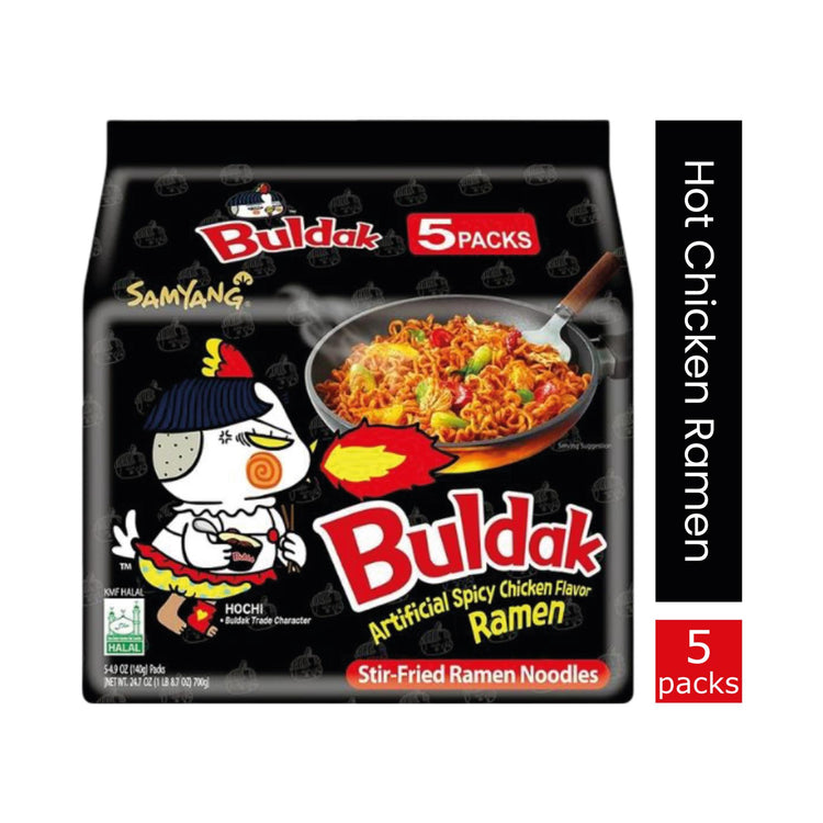 Samyang Buldak Hot Chicken Ramen - 140g ( 5 Pack )