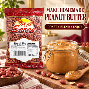 Saras Red Peanuts 300g