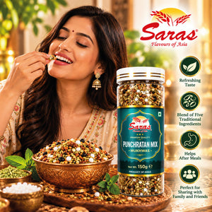 Saras Mukhwas Pancharatna Mix 250g | Indian Mouth Freshener