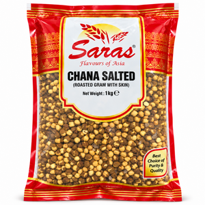 Saras Roasted Chana Salted 1Kg