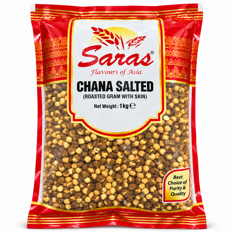 Saras Roasted Chana Salted 1Kg