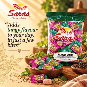 Saras Hajmola Candy 75g | Tangy Indian Digestive-Style Candy