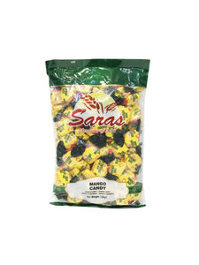 Saras Mango Bite Candy 300g | Mango Flavoured Toffees
