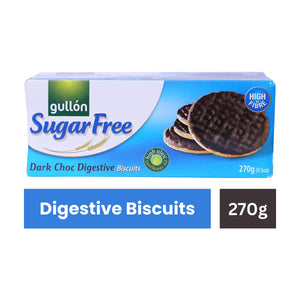 Gullon Sugar Free Chocolate Digestive Biscuits 270g