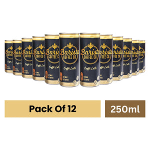 Barista Coffee Co. Caffe Latte - 250ml (Pack of 12) - CAFFE LATTE