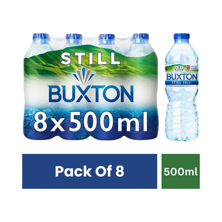 Buxton Still Natural Mineral Water 8x500ml