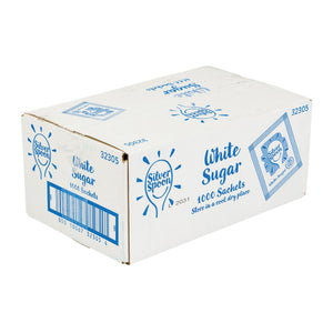 Silver Spoon White Sugar Stick Sachets – 1000 × 2g (Total 2kg) | Portion-Controlled Sugar Sticks | Perfect for Tea, Coffee & Catering | Hygienic & Individually Wrapped