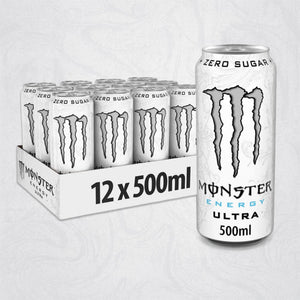 Monster Energy Drink Ultra 500ml (Pack of 12)