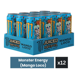 Monster Energy Drink Mango Loco - 500ml (Pack of 12)
