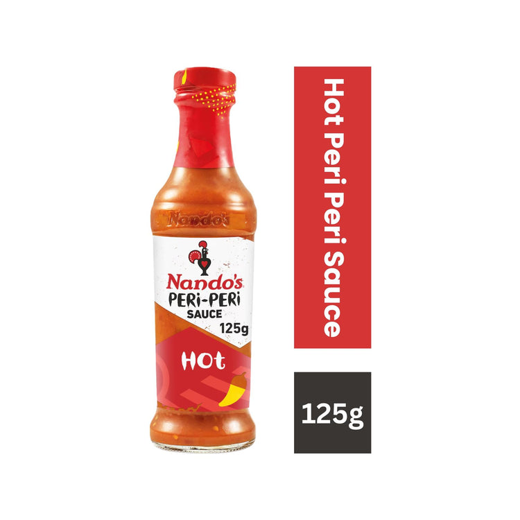 Nandos Hot Peri Peri Sauce 125g
