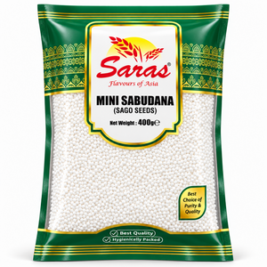 Saras Small Sago Seeds (Sabudana) 400g