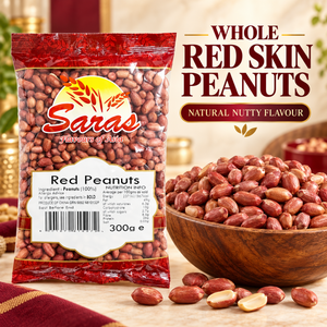 Saras Red Peanuts 300g