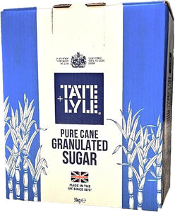 Tate & Lyle Premium Granulated Cane Sugar – 3 kg - Paper Drum