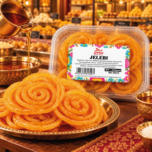 Saras Jalebi 250g | Traditional Indian Sweet | Crispy & Syrupy Mithai