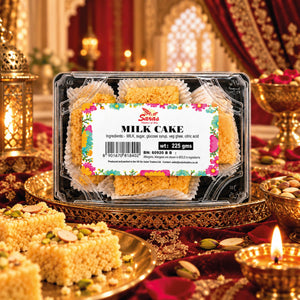 Saras Milk Cake 225g | Traditional Indian Milk Sweet | Mithai